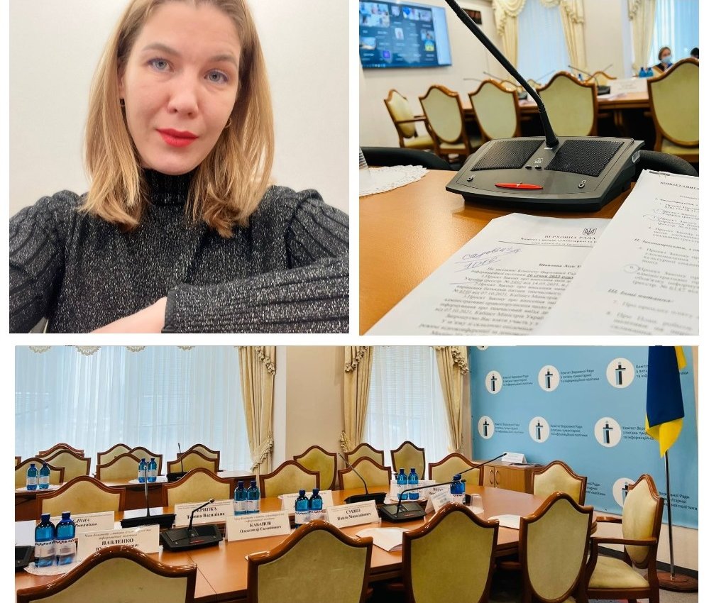 26 січня 2022 року Ганна Гаро взяла участь у засіданні Комітету Верховної Ради України з питань гуманітарної та інформаційної політики.