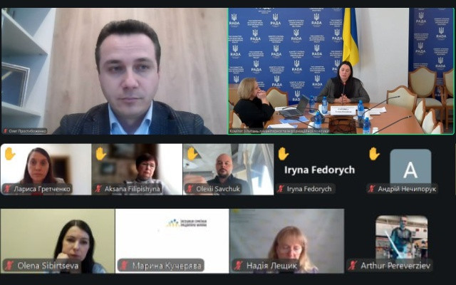 Олег Простибоженко взяв участь у дискусії у Верховній Раді щодо спільної батьківської опіки