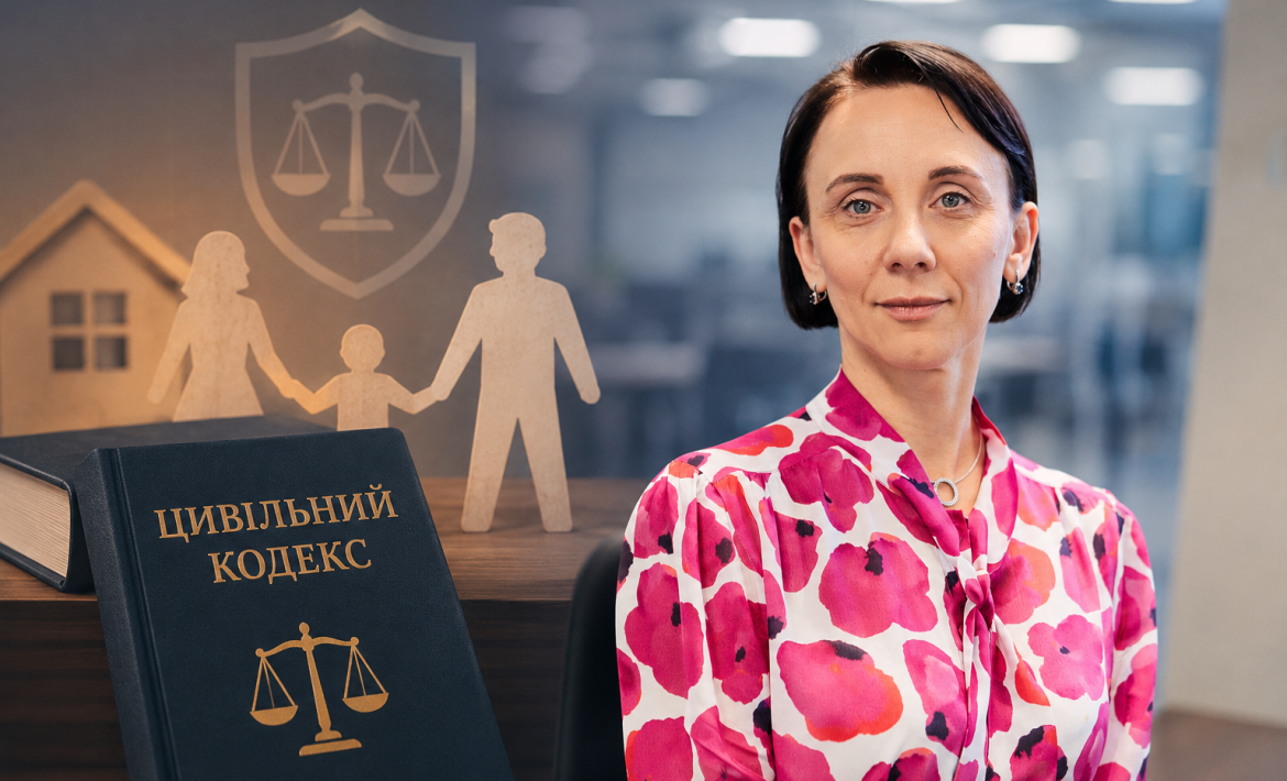 Світлана Савицька розповіла для , як новий Цивільний кодекс змінить права батьків і дітей